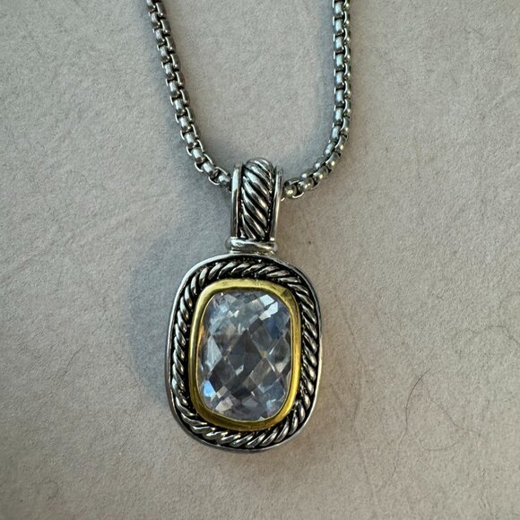 Adjustable length David Yurman costume jewelry necklace - Picture 2 of 6